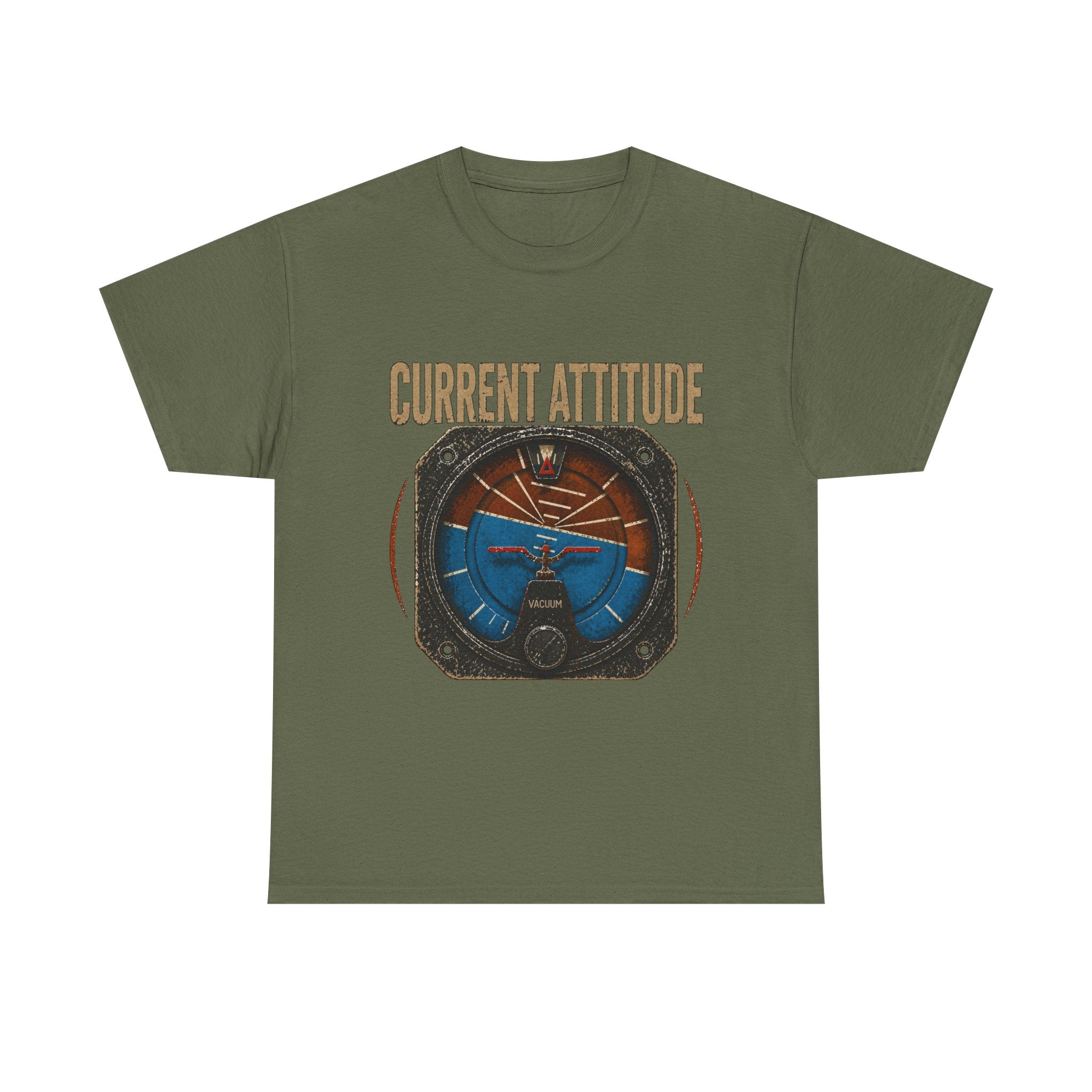 “Current Attitude” - Funny Pilot T-Shirt
