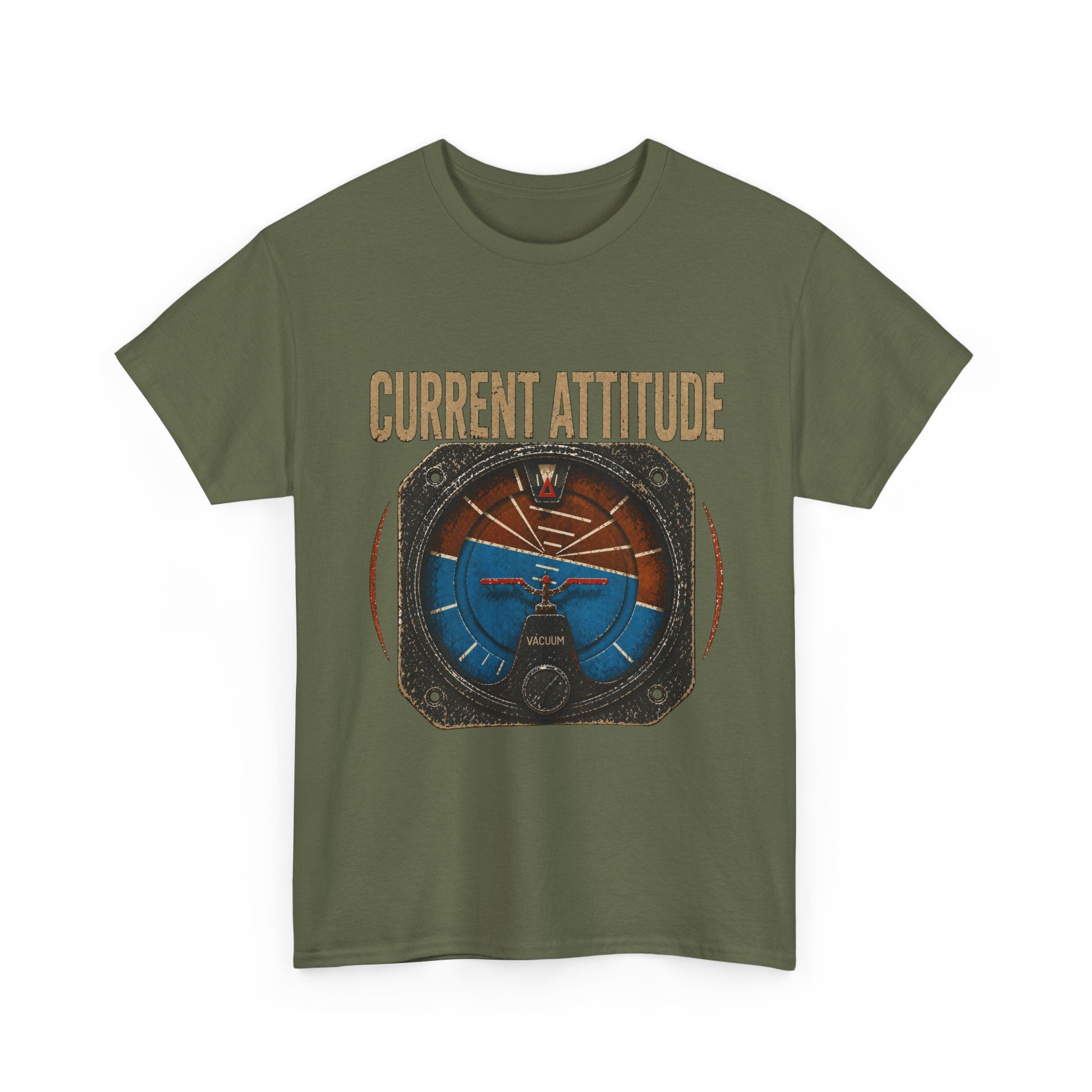 “Current Attitude” - Funny Pilot T-Shirt