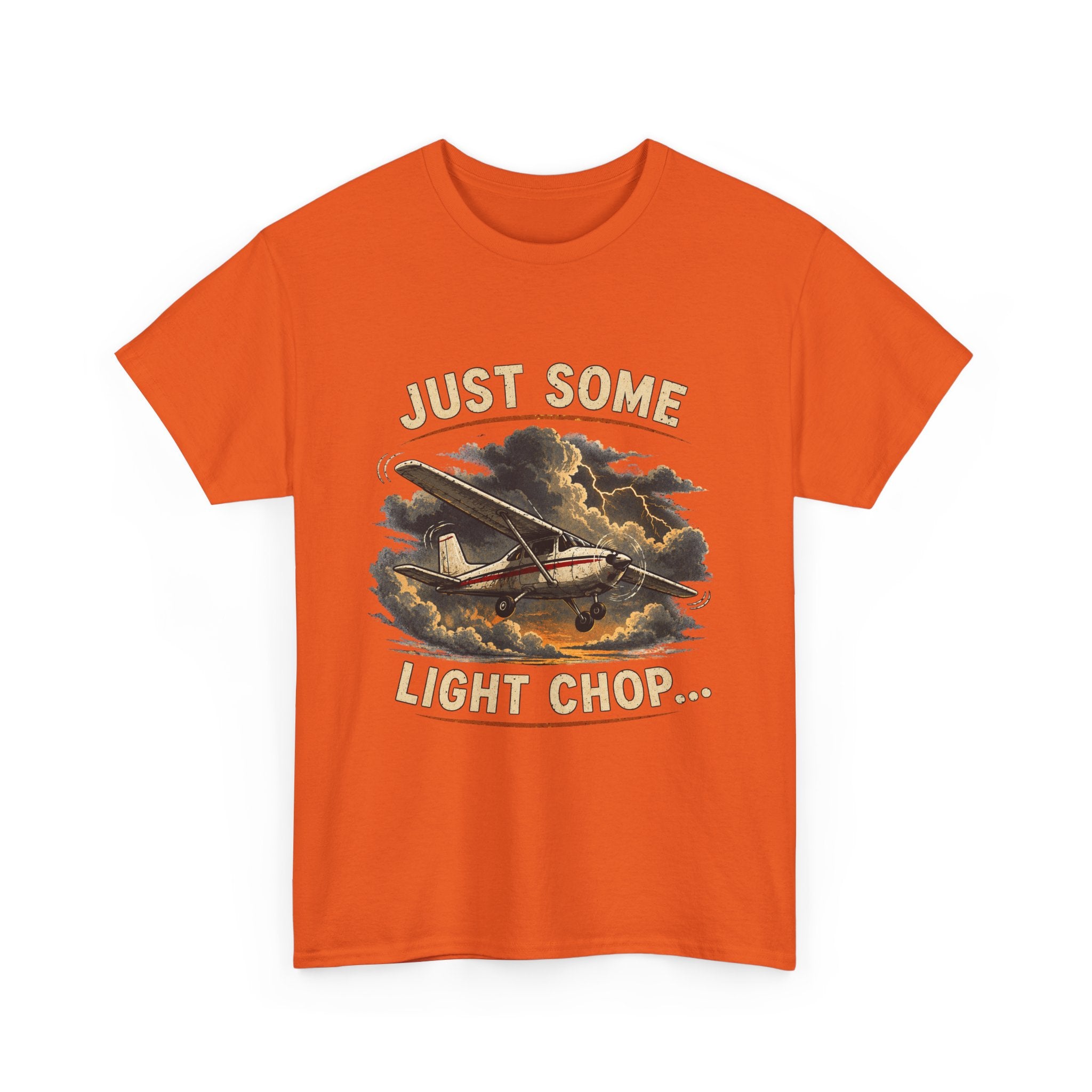 “Just Some Light Chop” - Funny Pilot T-Shirt - Cessna Aviation Tee