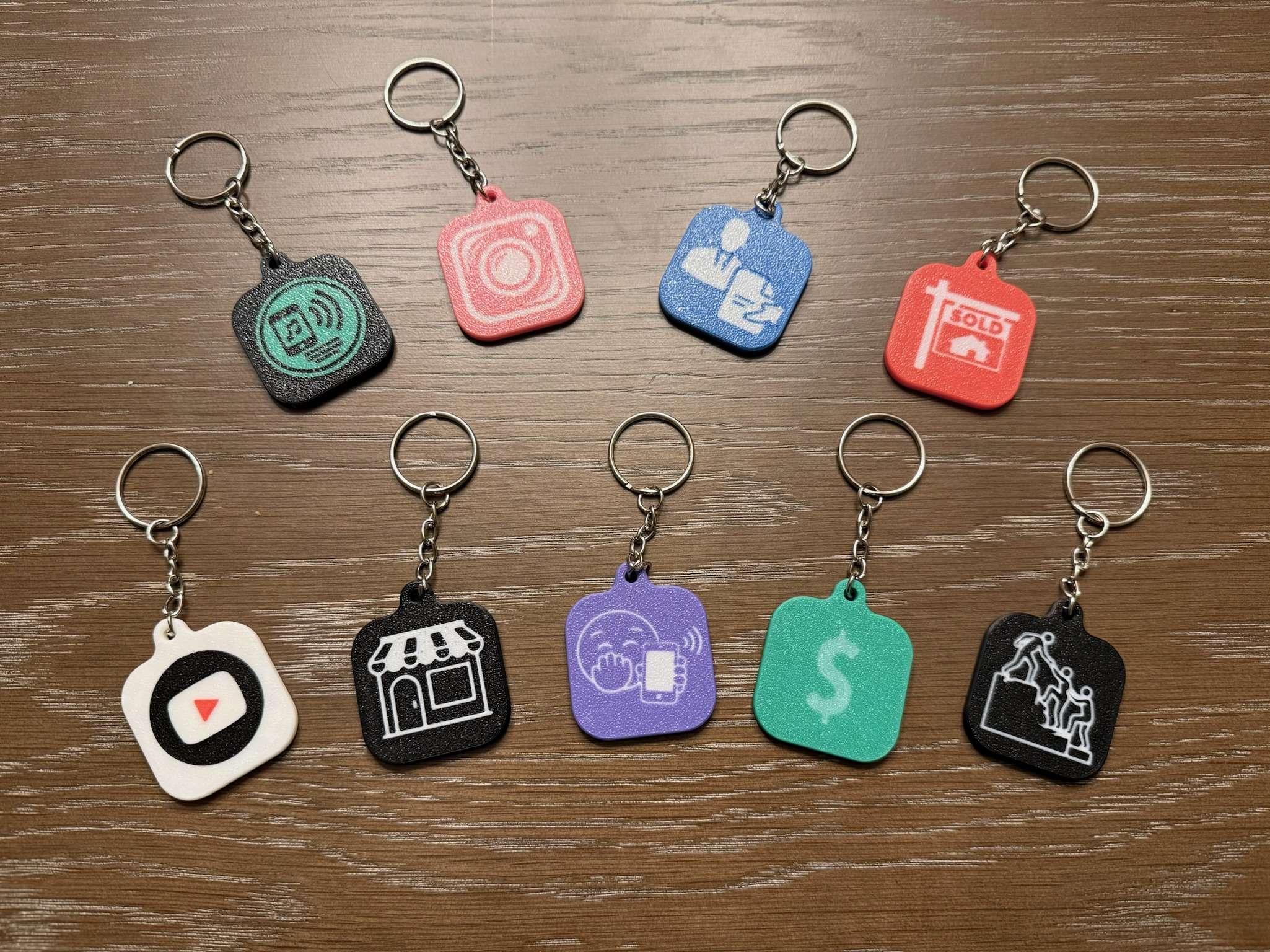 Magic Tag - NFC Tap to Share Keychain