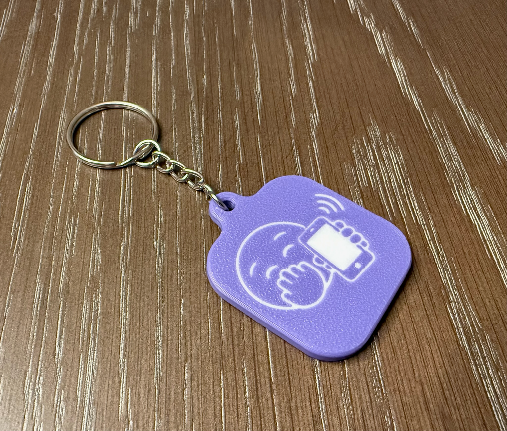 Magic Tag - NFC Tap to Share Keychain