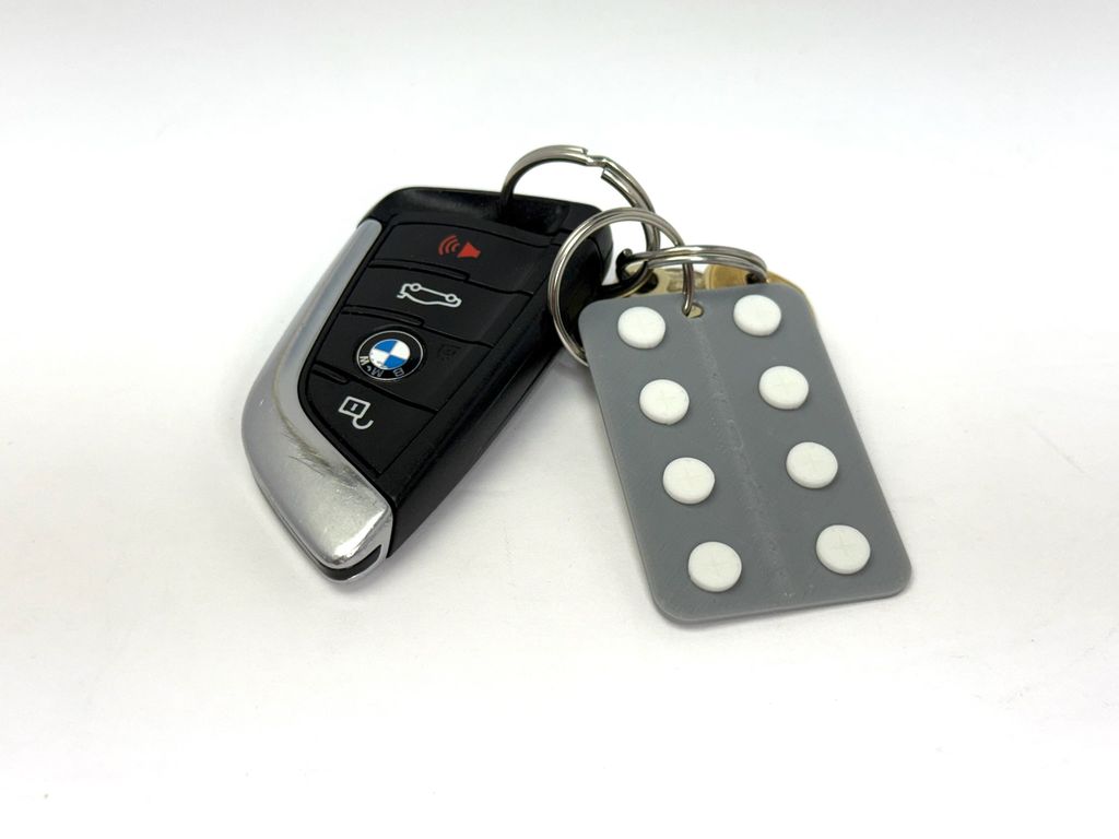 Fake Pill Pack Keychains - Funny Keychains