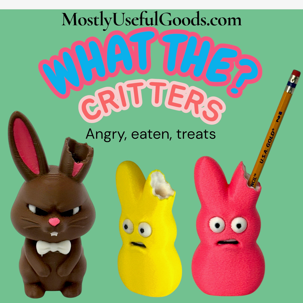 What the? Critters - Angry, eaten, treat decorations