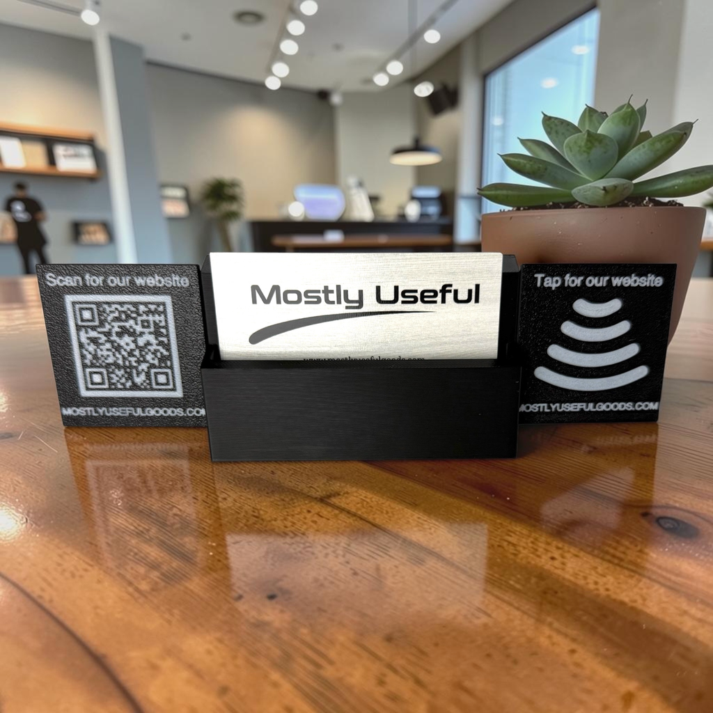 Tap and Scan - Smart Business Card Display