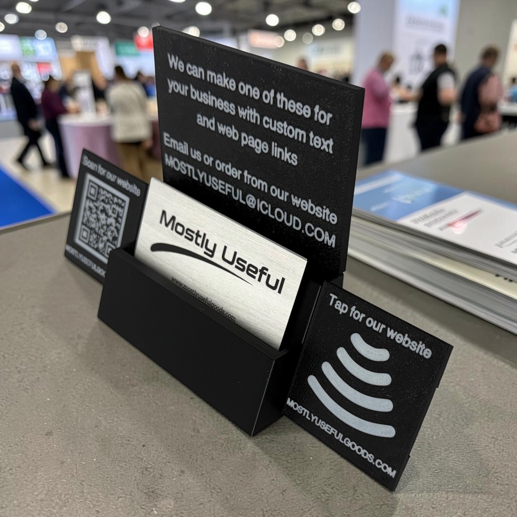 Tap and Scan - Smart Business Card Display